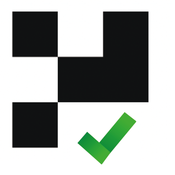 Abbildung eines korrekten Datamatrix-Codes