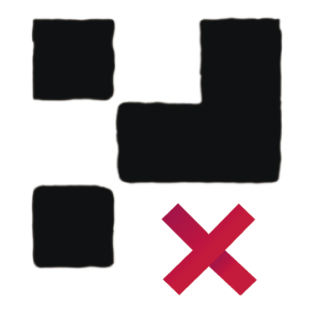 Abbildung eines falschen Datamatrix-Codes